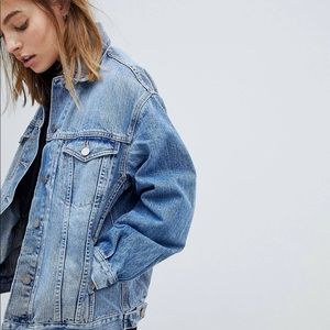 ASOS denim girlfriend jacket